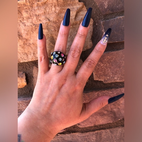 Jewelry - BEAUTIFUL MULTI COLOR GEM STONE RING 🔥NEW